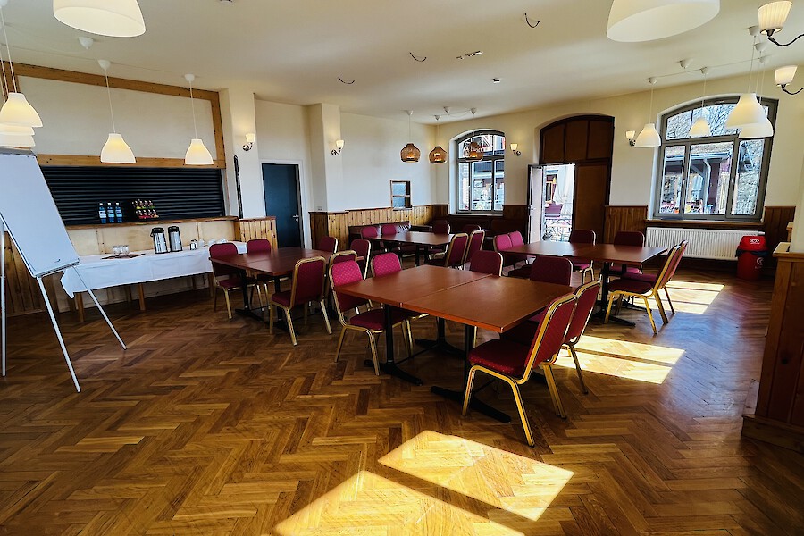 Beispiel Gruppentische für 24 Personen